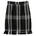Small Fragrant Wind with Tweed Fishtail Skirt
